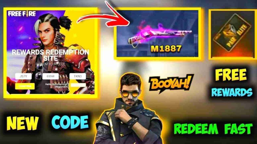 TODAY 6 APRIL FREE FIRE NEW REDEEM CODES